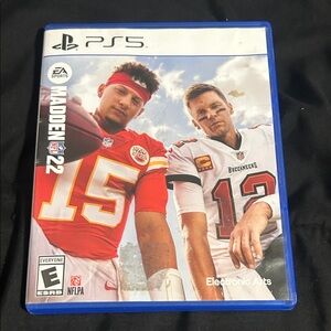 Sony PS5 Madden NFL 22 Video Game - Red, White, Blue